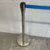 Saro Afzetpaal Afzetband zwart met trekband 180 cm Horeca