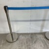 Saro Afzetpaal Afzetband zwart met trekband 180 cm Horeca - Afbeelding 2