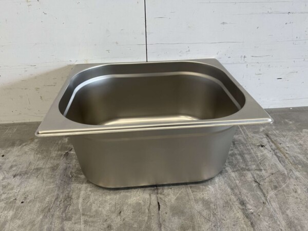 RVS Gastronorm bak GN bak 1/2 Diepte 150 mm Horeca