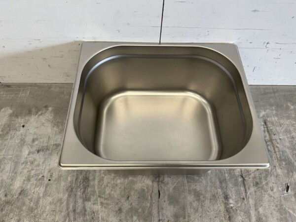 RVS Gastronorm bak GN bak 1/2 Diepte 150 mm Horeca - Afbeelding 2