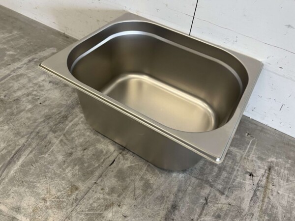 RVS Gastronorm bak GN bak 1/2 Diepte 150 mm Horeca - Afbeelding 3