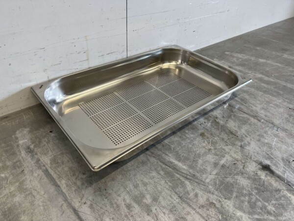 RVS HCB Geperforeerde gastronorm bak GN bak 1/1 Diepte 65 mm Horeca - Afbeelding 4