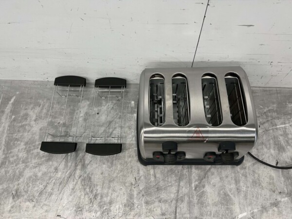 RVS GGG Toaster Broodrooster 4 sneden 230V Horeca - Afbeelding 3