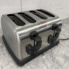 RVS GGG Toaster Broodrooster 4 sneden 230V Horeca - Afbeelding 4