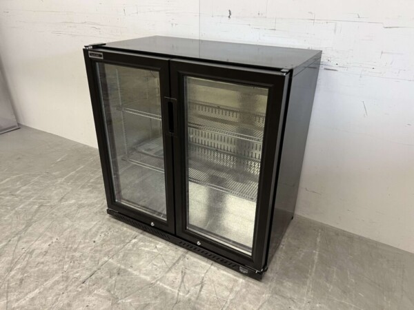TopCold Backbar Barkoeling Glazen klapdeuren 220 liter 88 cm 230V Horeca - Afbeelding 2