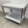 RVS Werktafel Tafel Basic-line 100 x 70 x 88 cm Horeca - Afbeelding 2