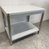 RVS Werktafel Tafel Basic-line 100 x 70 x 88 cm Horeca - Afbeelding 3