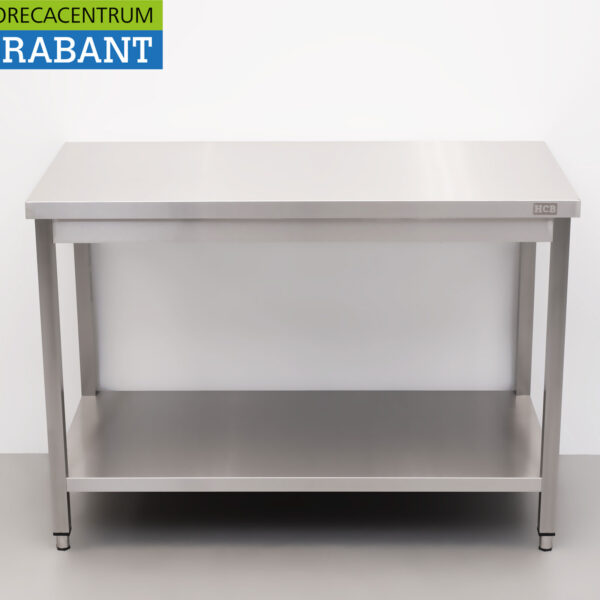 HCB RVS Werktafel Tafel Basic-line 120 x 60 x 85 cm Horeca