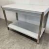 RVS Werktafel Tafel Basic-line 120 x 60 x 85 cm Horeca - Afbeelding 2