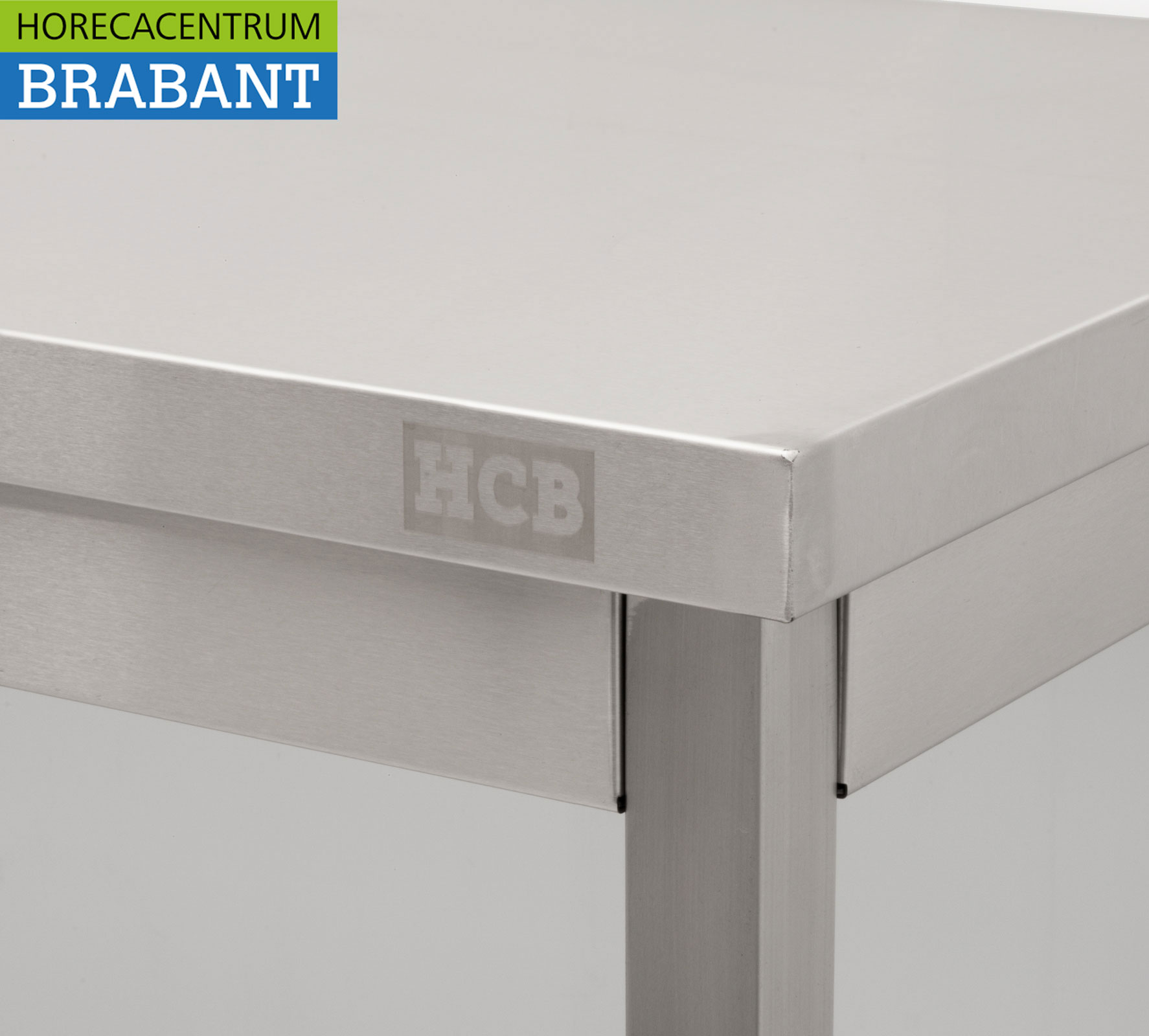 HCB RVS Werktafel Tafel Basic-line 120 x 60 x 85 cm Horeca - Afbeelding 4