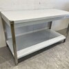 RVS HCB Werktafel Tafel Basic-line 150 x 70 x 85 cm Horeca - Afbeelding 2