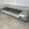 RVS Opzetvitrine Opzet koelvitrine saladiere 5 x 1/3 en 1 x 1/2 GN 150 cm Horeca - Afbeelding 2