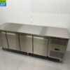 RVS Vrieswerkbank 4 deuren 1/1 gastronorm 223 cm Horeca - Afbeelding 3