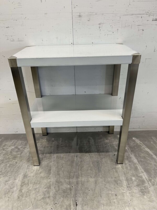 RVS Dubbele Etagère Brug 60 x 35 x 70 cm Horeca