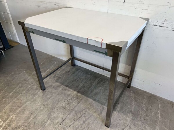 RVS Werktafel Tafel 100 x 70 x 89 cm Horeca - Afbeelding 2