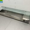 RVS Opzetvitrine Opzet koelvitrine saladière 8 x 1/3 GN 180 cm Horeca - Afbeelding 3