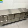RVS Koelwerkbank 8 laden 223 cm 230V Horeca - Afbeelding 3