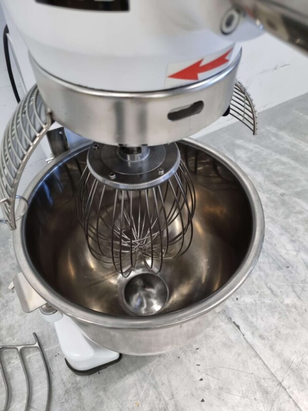 RVS Planeetmenger Menger met gehaktmolen 20 liter 230V Slagerij Bakkerij Horeca - Afbeelding 5