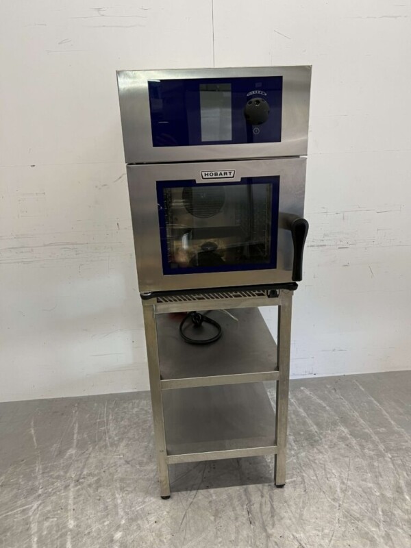 RVS Hobart HMJ-061-E Mini Combisteamer Steamer 6 x 1/1 GN 400V Bj. 2019 Horeca