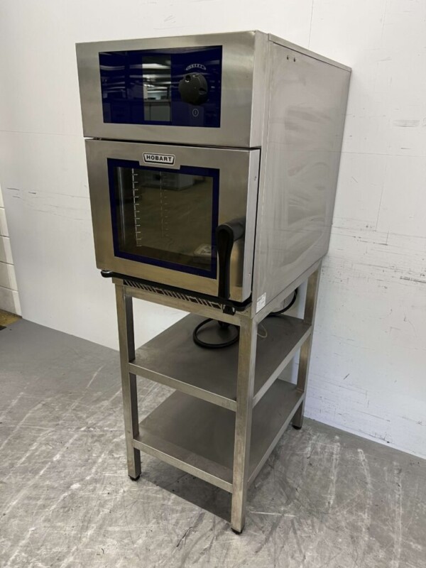 RVS Hobart HMJ-061-E Mini Combisteamer Steamer 6 x 1/1 GN 400V Bj. 2019 Horeca - Afbeelding 2