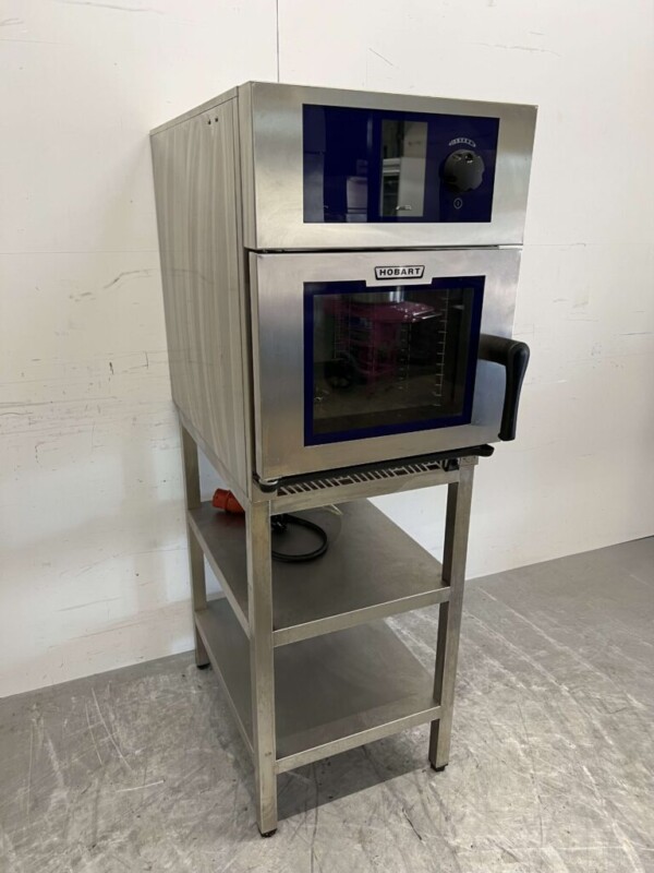 RVS Hobart HMJ-061-E Mini Combisteamer Steamer 6 x 1/1 GN 400V Bj. 2019 Horeca - Afbeelding 3