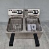 RVS Dubbele Friteuse Frituur 2 x 8 liter 230V Horeca - Afbeelding 4