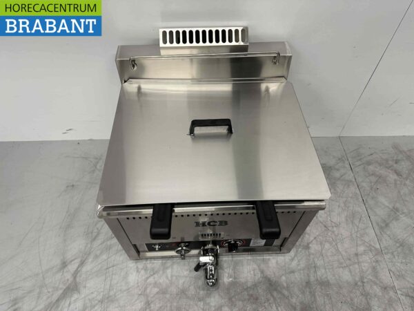 RVS Friteuse Frituur 30 liter PROPAAN gas Horeca - Afbeelding 2