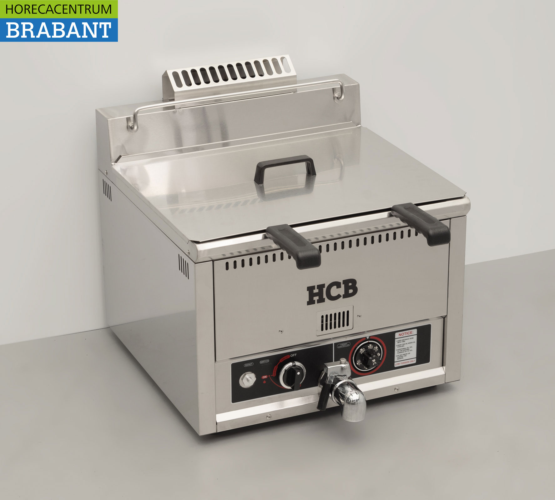 RVS Friteuse Frituur 30 liter Gas Horeca - Afbeelding 3