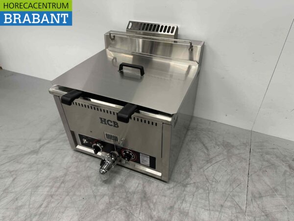 RVS Friteuse Frituur 30 liter PROPAAN gas Horeca - Afbeelding 4