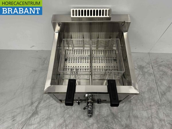 RVS Friteuse Frituur 30 liter PROPAAN gas Horeca - Afbeelding 5