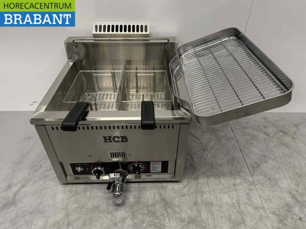 RVS Friteuse Frituur 30 liter PROPAAN gas Horeca - Afbeelding 6