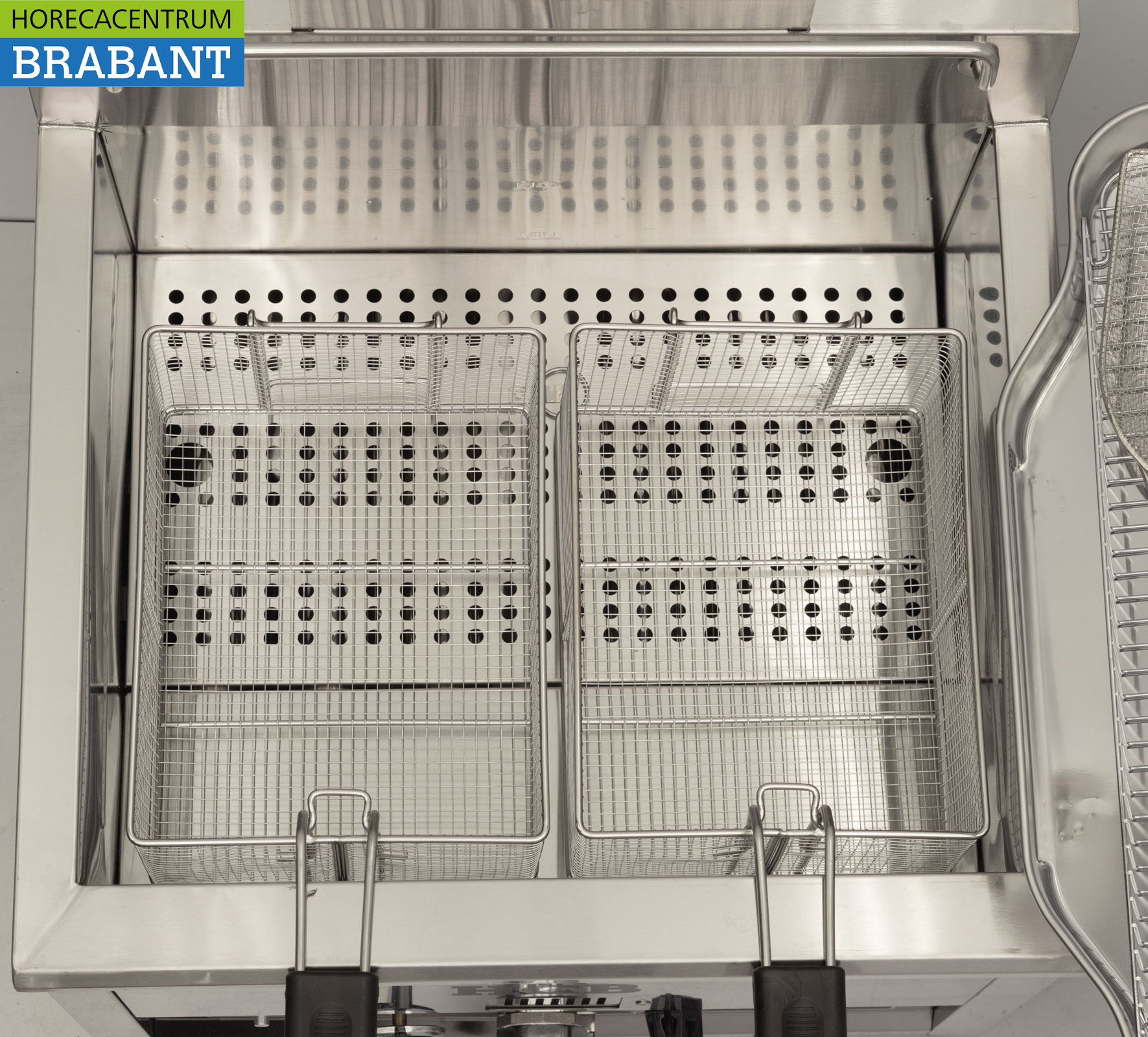 RVS Friteuse Frituur 30 liter Gas Horeca - Afbeelding 7