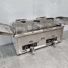 RVS Dubbele Friteuse Frituur 2 x 30 liter Gas Horeca - Afbeelding 4