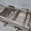 RVS Dubbele Friteuse Frituur 2 x 30 liter Gas Horeca - Afbeelding 5