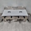RVS Dubbele Friteuse Frituur 2 x 30 liter Gas Horeca - Afbeelding 6