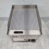 RVS Bakplaat Grillplaat Geribbeld 36 cm 3 kW 230V Horeca - Afbeelding 4