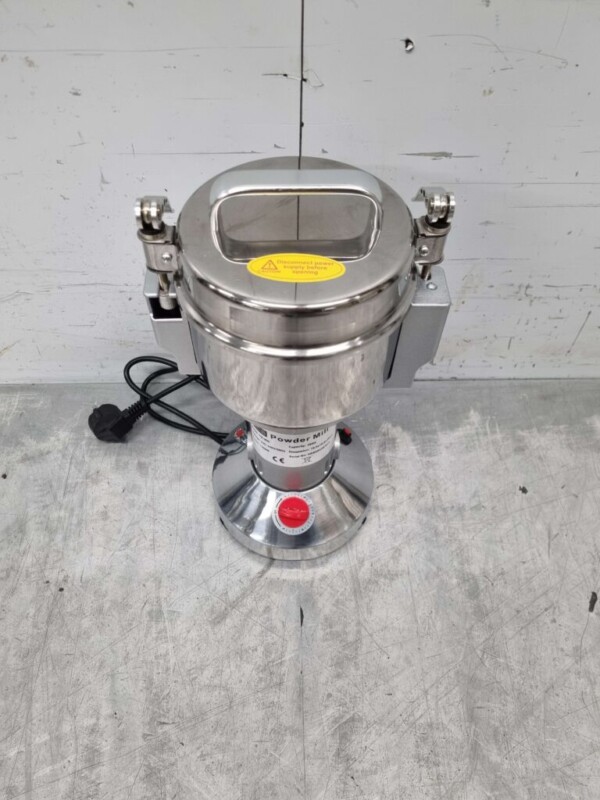 RVS Elektrische kruidmolen kruidenmolen graanmolen specerijenmolen 300 gram 230V Horeca
