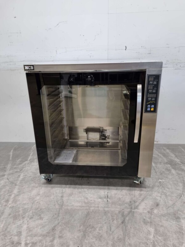 RVS Rijskast 8 x 60/40 cm 230V Bakkerij Horeca