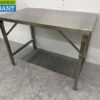 RVS HCB Inklapbare Werktafel Tafel 120 x 70 x 85 cm Horeca - Afbeelding 3