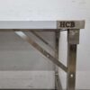RVS Inklapbare Werktafel Tafel 180 x 70 x 85 cm Horeca - Afbeelding 5