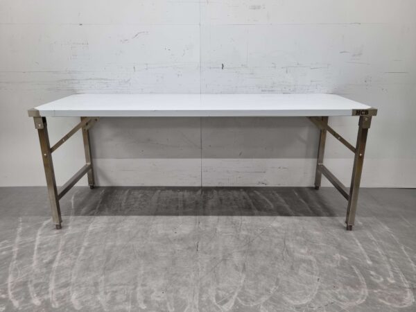 RVS Inklapbare Werktafel Tafel 200 x 70 x 85 cm Horeca