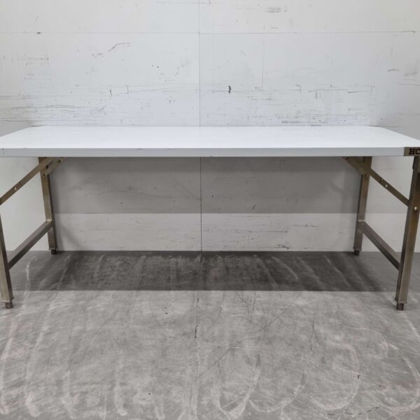 RVS Inklapbare Werktafel Tafel 200 x 70 x 85 cm Horeca