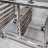 RVS Dubbele regaalwagen 12 x 60/40 cm Bakerynorm Euronorm 91,5 cm Horeca - Afbeelding 5