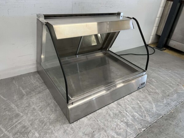 RVS Henny Penny Warmhoudvitrine Warmtevitrine 110 cm 230V Horeca - Afbeelding 3
