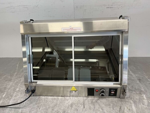 RVS Henny Penny Warmhoudvitrine Warmtevitrine 110 cm 230V Horeca - Afbeelding 4