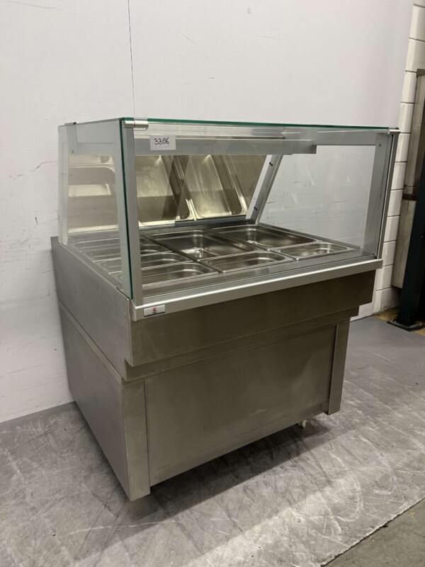 RVS Ubert Vitrine Bj. 2019 107,2 cm 230V Horeca - Afbeelding 3