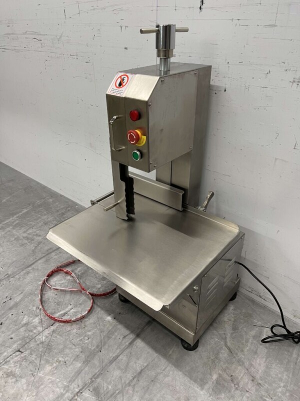 RVS Lintzaag beenderzaag Kantelbare tafel 1650 mm 230V Slagerij Horeca - Afbeelding 5