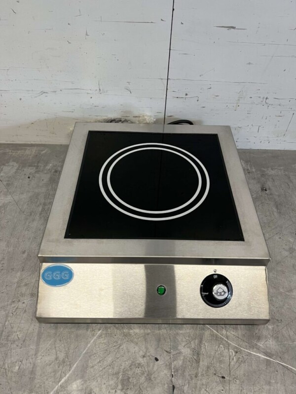 RVS GGG Keramische kookplaat fornuis 2 kW 230V Horeca - Afbeelding 2