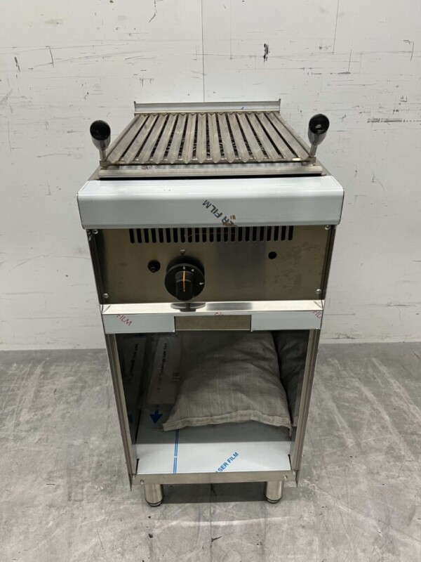 RVS Giga Lavagrill grill steengrill 40 cm Gas Horeca