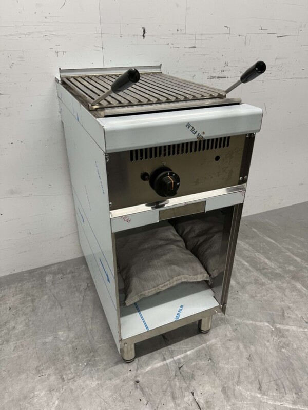 RVS Giga Lavagrill grill steengrill 40 cm Gas Horeca - Afbeelding 2